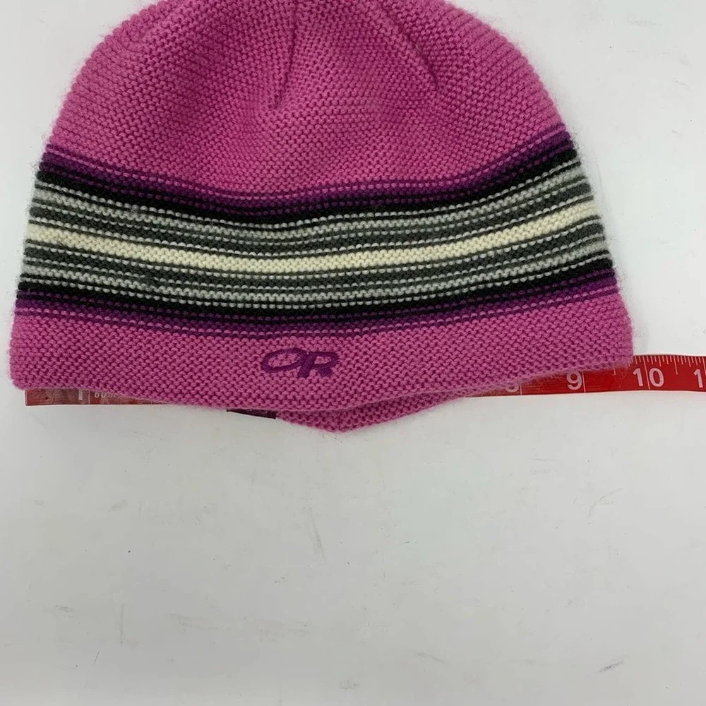 Outdoor Research pink‎ knit beanie 6-12 year